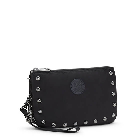 Kipling Creativity Extra Large Metallic Wristlet Tassen Zwart | België 1151JP